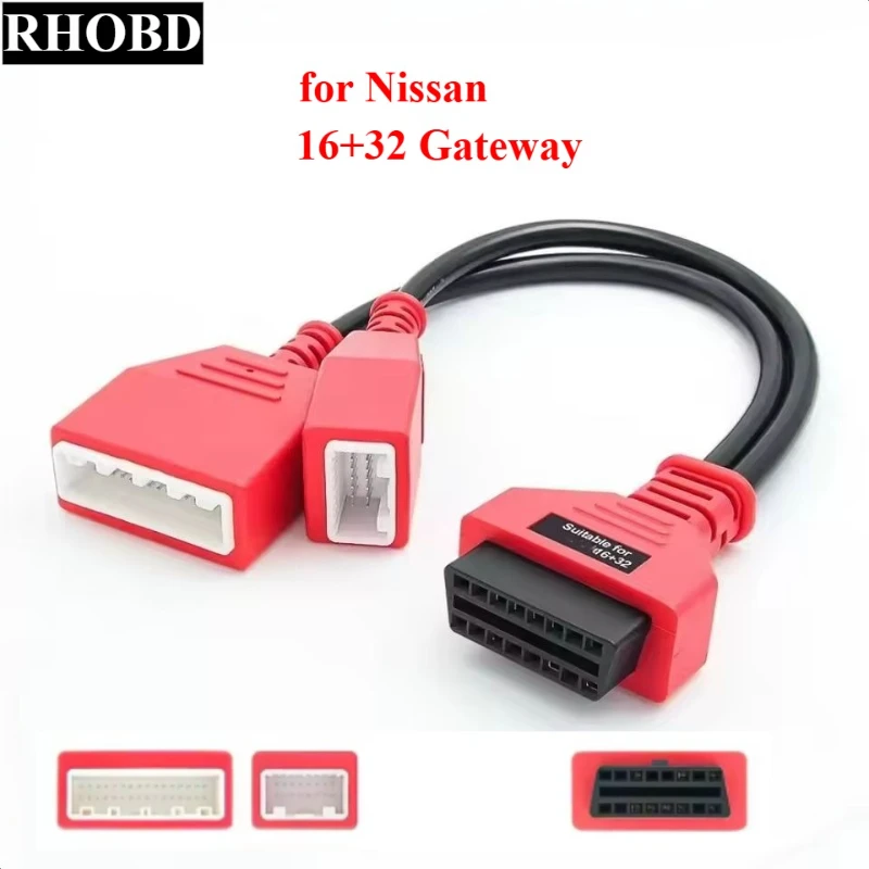 

16+32 Gateway OBD Adapter Suitable for Nissan/Sylphy B18 Bypass Sgw No Need Password Work with Autel IM508 IM608 Lonsdor K518SE