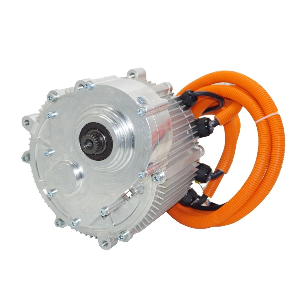 PRE-SALE New SIA200-50 Peak 26kW 92N.m PMSM Motor with 1:2.5 Gear Ratio IP67 Motor for Electric Motorcycle