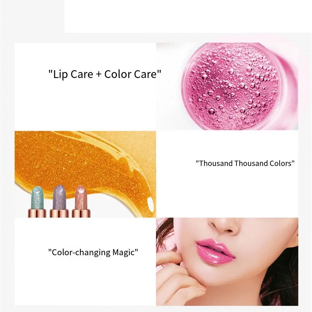 Waterproof Color Changing Lipstick Temperature Change Moisturizing Velvet Matte Lip Tint Anti-chapped Long Lasting