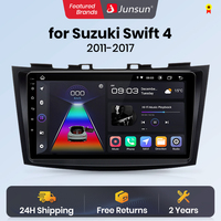 Junsun V1 AI Voice Wireless CarPlay Android Auto Radio for Suzuki Swift 4 2011-2017 4G Car Multimedia GPS 2din autoradio