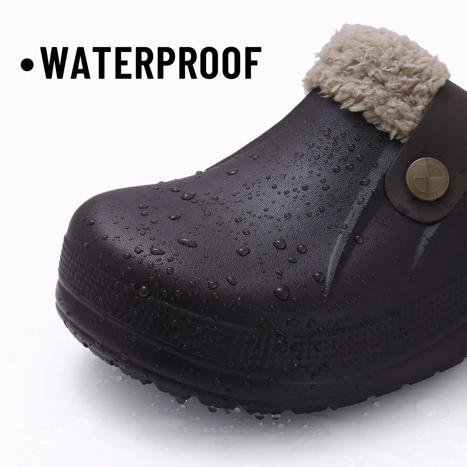 Asgard Winter Pelz Pelzigen Hausschuhe Für Männer Outdoor Mode Wasserdichte Plüsch Baumwolle Hausschuhe Indoor Warme Gemütliche Nicht-slip hause Schuhe