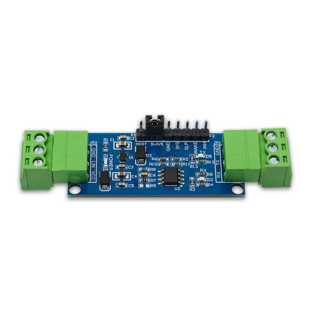 TJA1021 TTL to LIN Bus Module Automotive LIN Communication Debug Board Max 20kbps Transceiver with Power Indicator