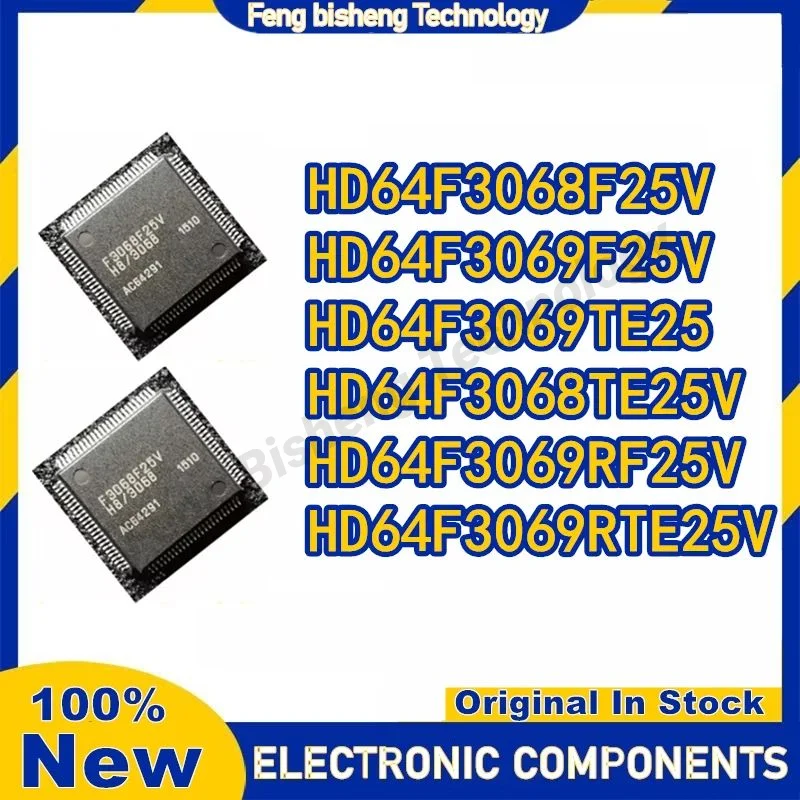 

HD64F3068F25V HD64F3069F25V HD64F3069TE25 HD64F3068TE25V HD64F3069RF25V HD64F3069RTE25V QFP Custom IC Chip