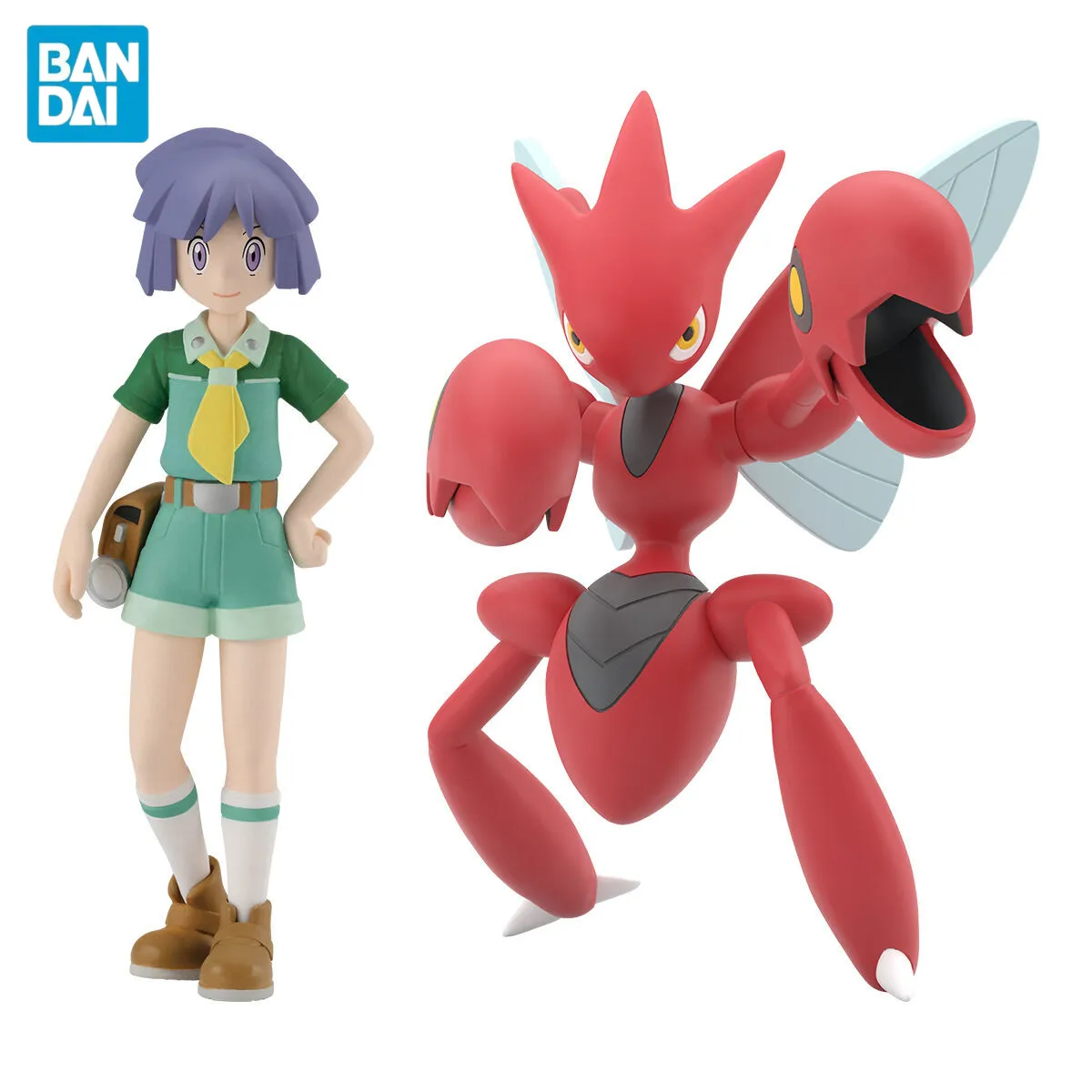 

Original Pokémon SCALE WORLD Tsukushi Scizor Anime Figure Toys Pocket Monster Action Figurine PVC Doll Collection Birthday Gift