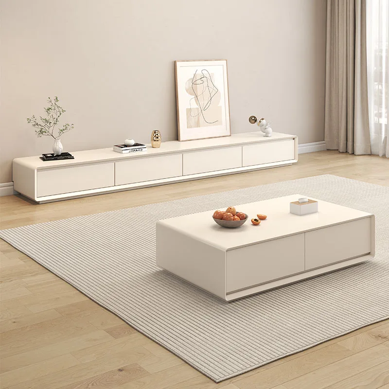 

French Nordic Tv Stands Modern Simple Aesthetic Unique Tv Stands Retro Classic Muebles De Salón Tv Furniture Living Room