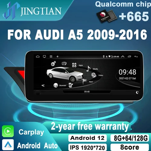 JingTian 자동차 카플레이, 안드로이드 오토 12, DVD 네비게이션, GPS 오디오 라디오, 멀티미디어 비디오 플레이어, BMW X1 F48 2016 2017 2018 2019 