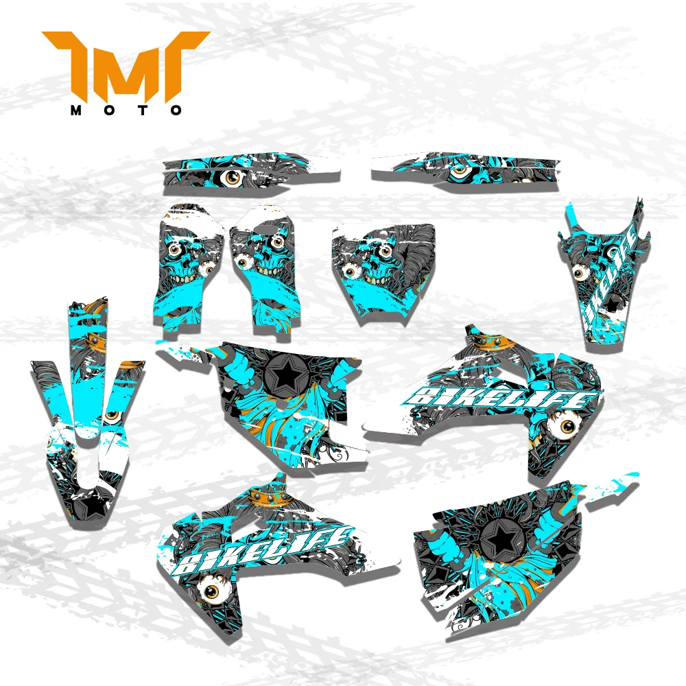 

TMT New Decal Sticker Kit For Husqvarna TC FC TX FX FS 2019 2021 TE FE 2020 2022 125 250 350 450