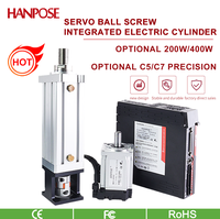 hanpsoe Servo electric push rod telescopic high-precision large load ball screw stepper electric cylinder supports customization