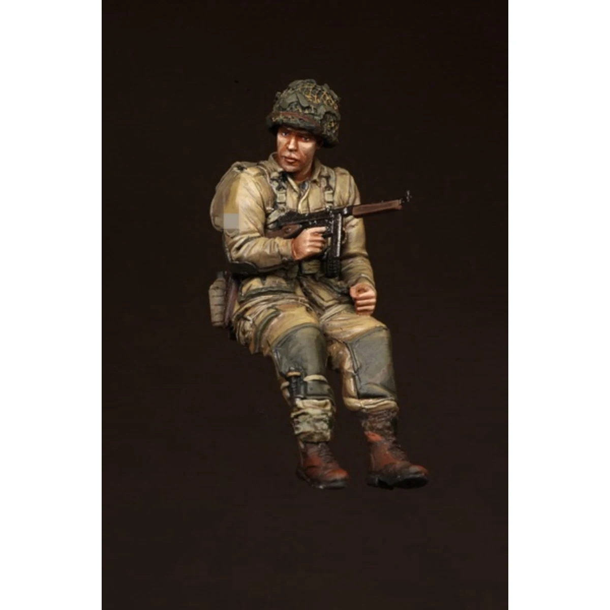 1/35 Resin Unpainted Model Kit, military theme, United States Airborne Division unassembled and unpainted GK, 1297R