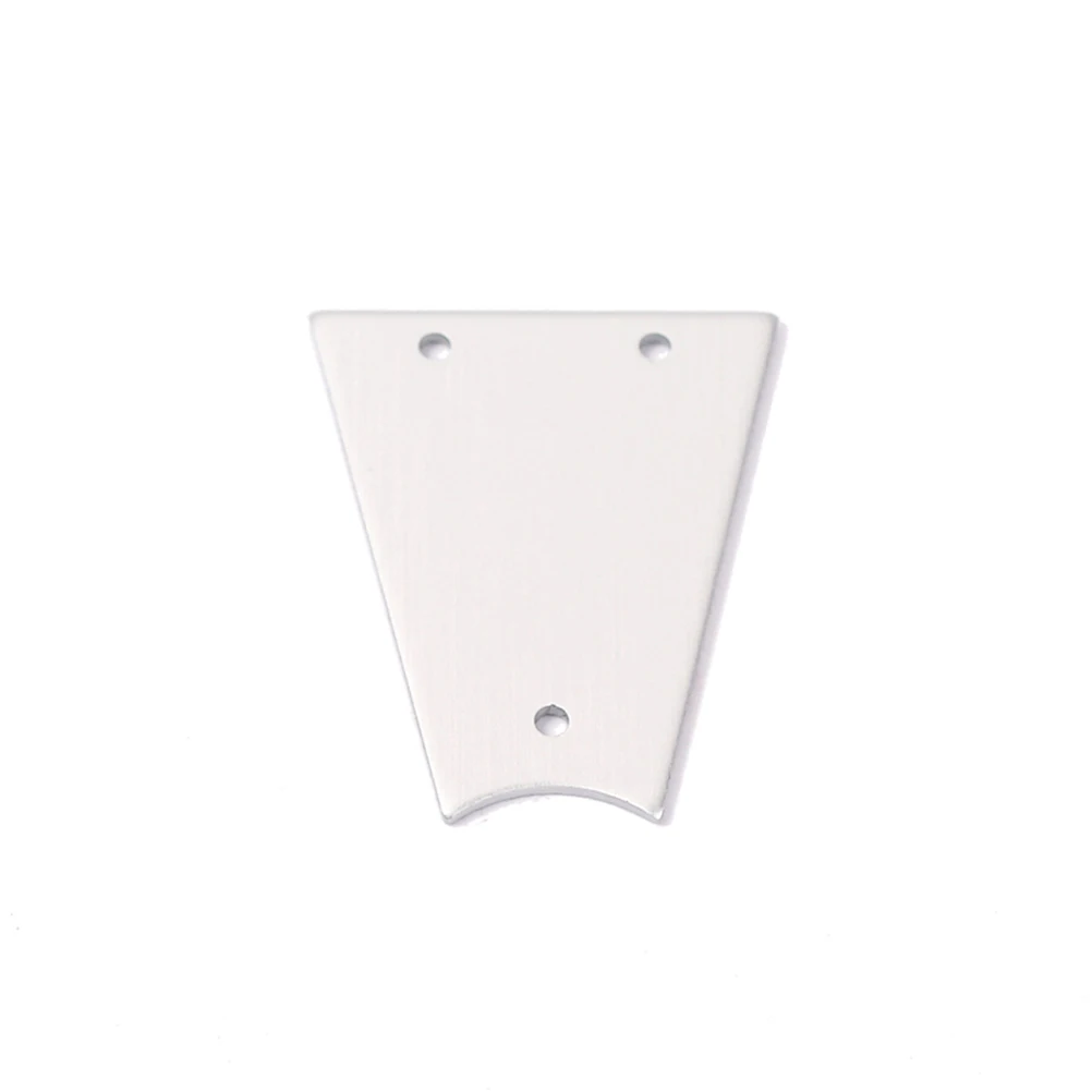 

Guitar Truss Rod Cover Metal Core Accessories for Electric Bass Standard Size White Portable Long Lasting Guitar Parts