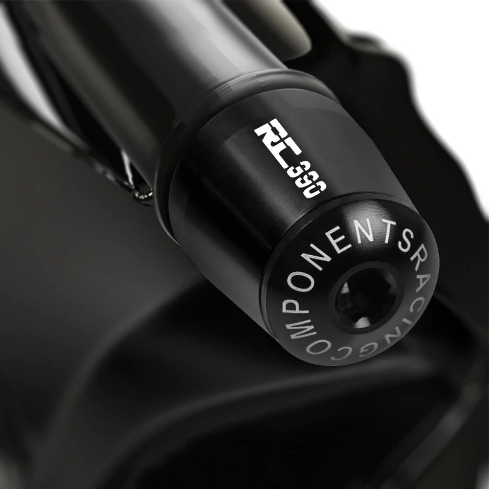 

For 390 RC390 RC 390 RC390/250 2013-2017 2016 2015 2014 CNC Billet Aluminum Motorbike HBAR END CAP Handle Bar Cap End Plugs 2017