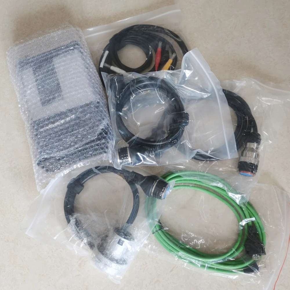 أدوات تشخيص السيارات MB STAR C5 SD معدد مدمج وماسح رمز Obd2 V09.2023 برنامج HHTwin لشاحنات سيارات مرسيدس #4