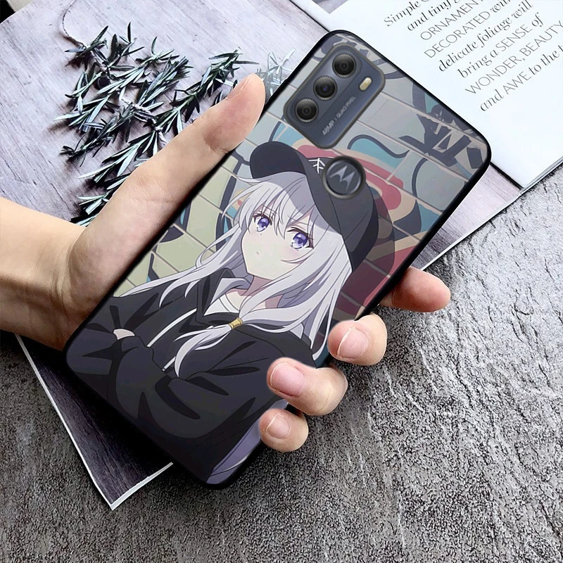 

Phone Case For Moto G85 G55 G05 G14 G75 G31 G50 G10 G20 G30 G60 G13 G32 G84 G54 G53 G72 G24 Power Wandering Witch Elaina Anime