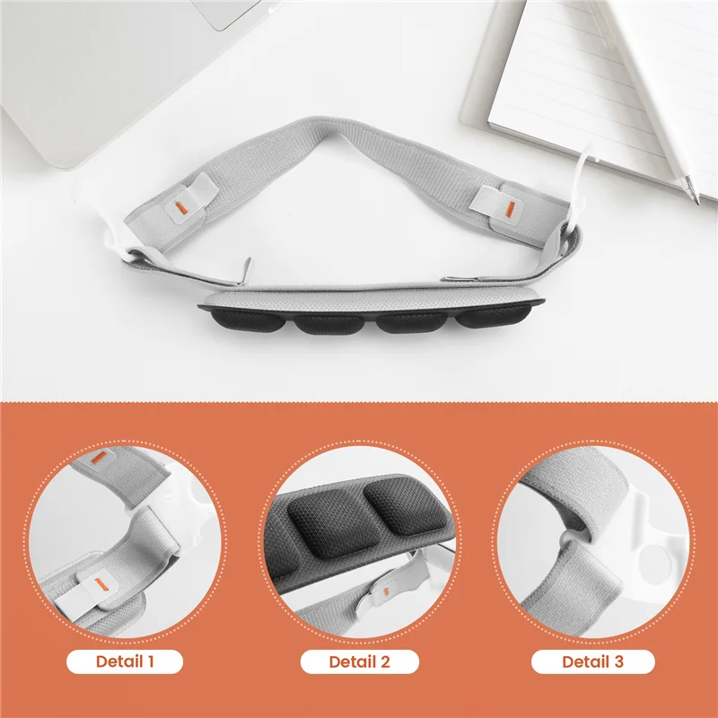 BAAE لـ Vision Pro توزيع الضغط على عصابة الرأس القابلة للتعديل وملحق الضغط لأغطية الرأس لراحة معززة