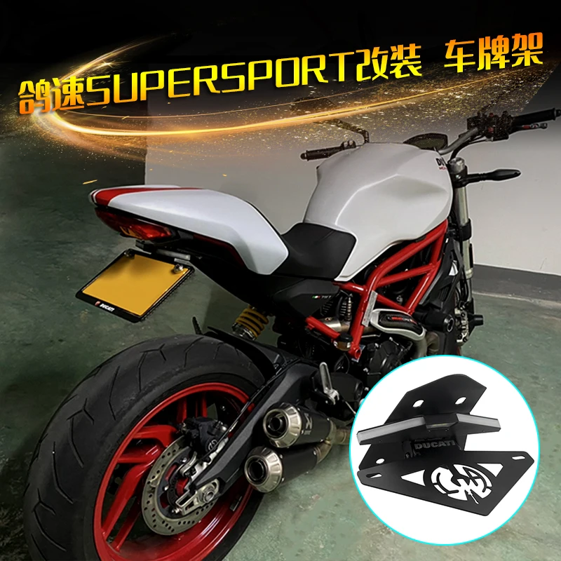 

NEW LED Fender Eliminator Kit Rear Tail Tidy FOR DUCATI SUPERSPORT 950 939 797 959 899 1199 License Plate Holder Accessories