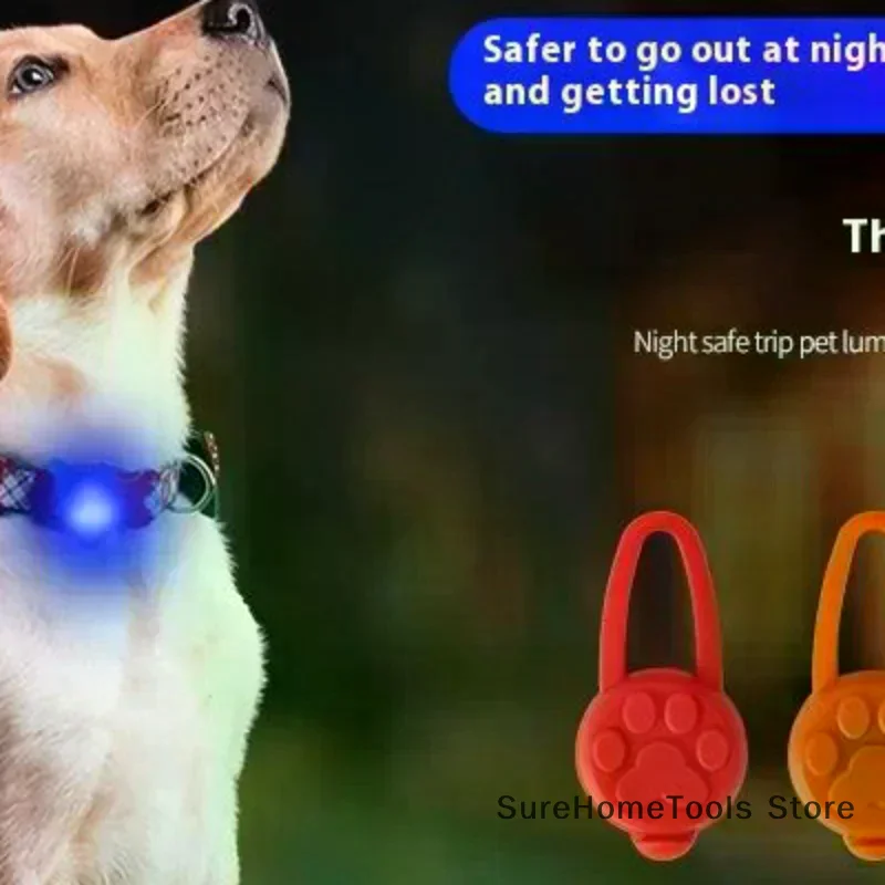 실리콘 애완견/고양이 야간 LED 손전등 발광 펜던트, - Tech Dog Accessories 리뷰 및 가격