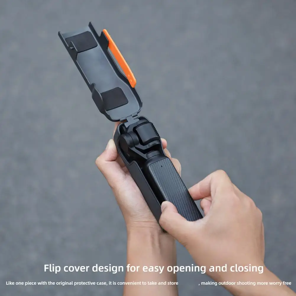 ป้องกันสําหรับ Dji Osmo Pocket3 พร้อมสายรัดซิลิโคน Anti-DROP Anti-Scratch ป้องกันฝุ่นการออกแบบ Pocket3 X9p2