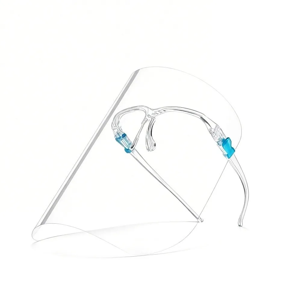 Anti-Fog Anti-smoke Anti-Oil Mask Full Face Cover Transparent Full Face Mask Splash Proof Reusable Protective Film Cover