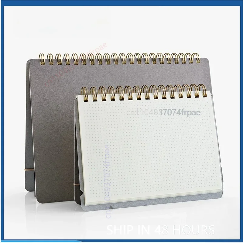 For Midori Stand Type Desktop Diary Notebook MD Paper Dot Grid Blank Notepad Self Standing Desk Stationery Gift