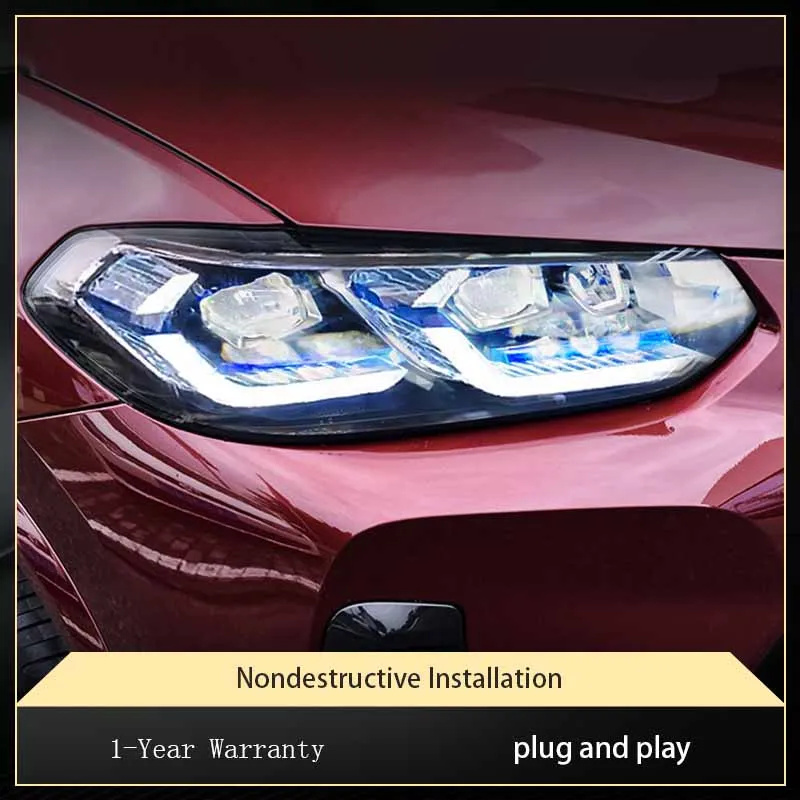 

Автомобильные аксессуары, светодиодная лампа для BMW X3 IX3 G01 G08, фара высокого качества в сборе, системы автоматического освещения в сборе