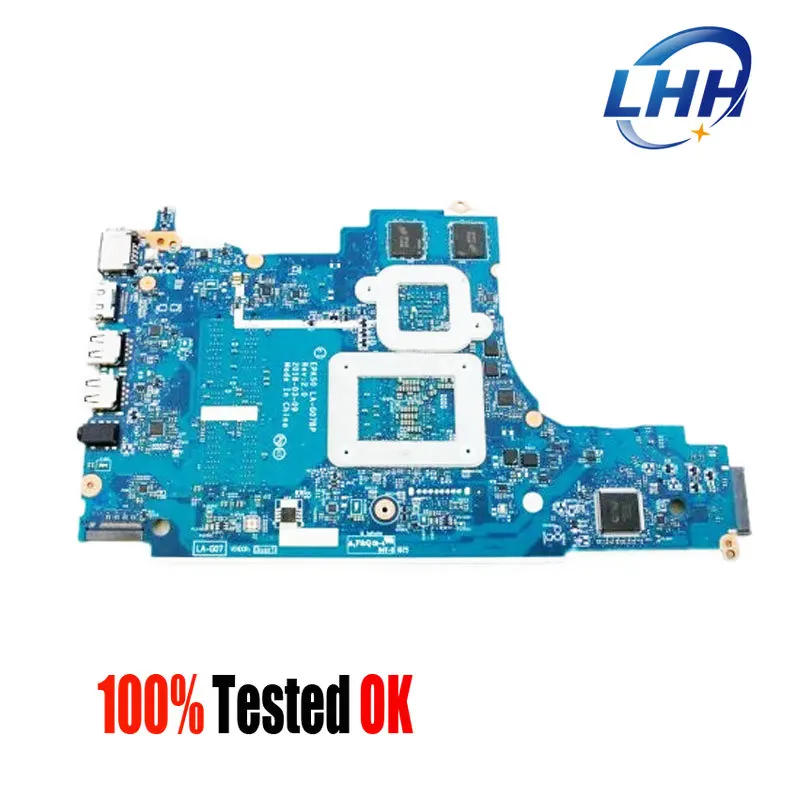 LA-G07BP mainboard For HP Pavilion 15-DA Laptop Motherboard  With i3-8130U i5-8250U I7-7500U i7-8550U CPU GPU MX130 4GB DDR4