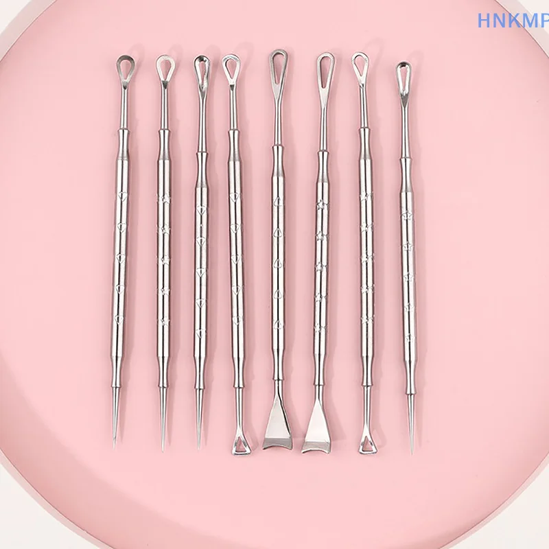 

Black Dot Pimple Blackhead Remover Tool Needles For Squeezing Acne Tools Spoon For Face Cleaning Comedone Extractor Pore Cleaner