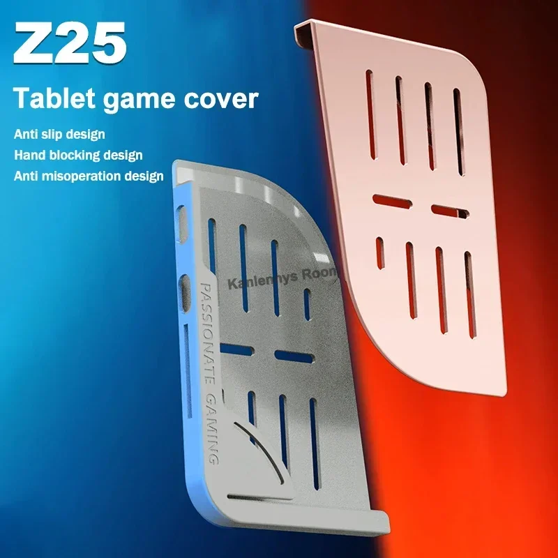 Z25 2pcs Soft Silicone Controller Game Holder Trigger Non-slip Anti Misoperation Gamepad Grip Handle Gaming Accessories for iPad