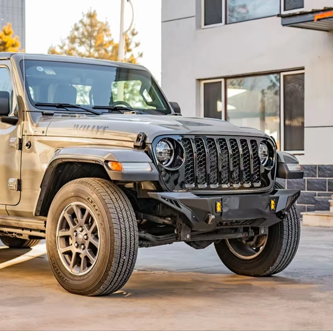 

Wrangler Stealth Bomber Front Bumper Off-road Bumper Protective Attractive Practical Passionate Off-road Provide Protection