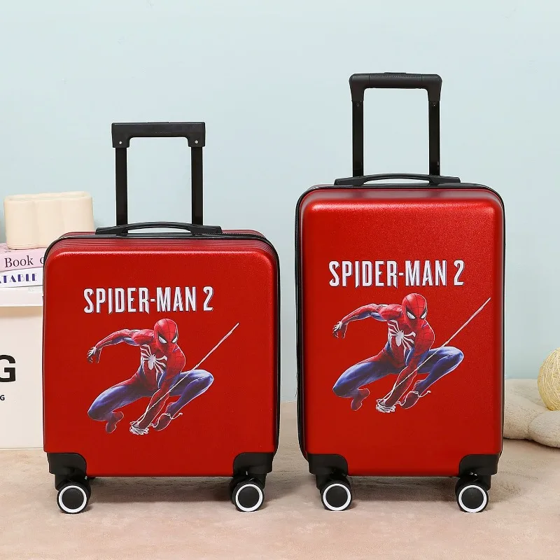 Marvel Spider-Man anime cartoon student luggage creative cool universal wheel travel password box anti-pressure boarding case