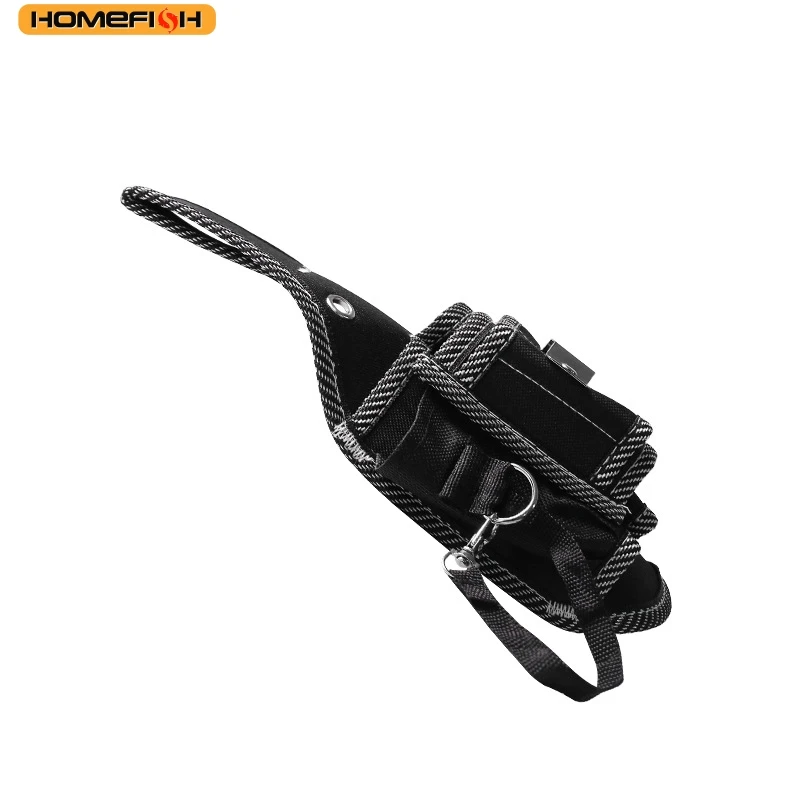 Bolsa de Ferramentas Simples HOMEFISH para Cintura, Suporte para Furadeira, Bolsa de Cintura Multifuncional para Eletricista
