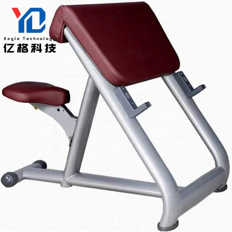 

YG-2026 YG Fitness new design hot sale bench Sit up Weight Bench Leather Fitness Body Metal Unisex Preacher Curl