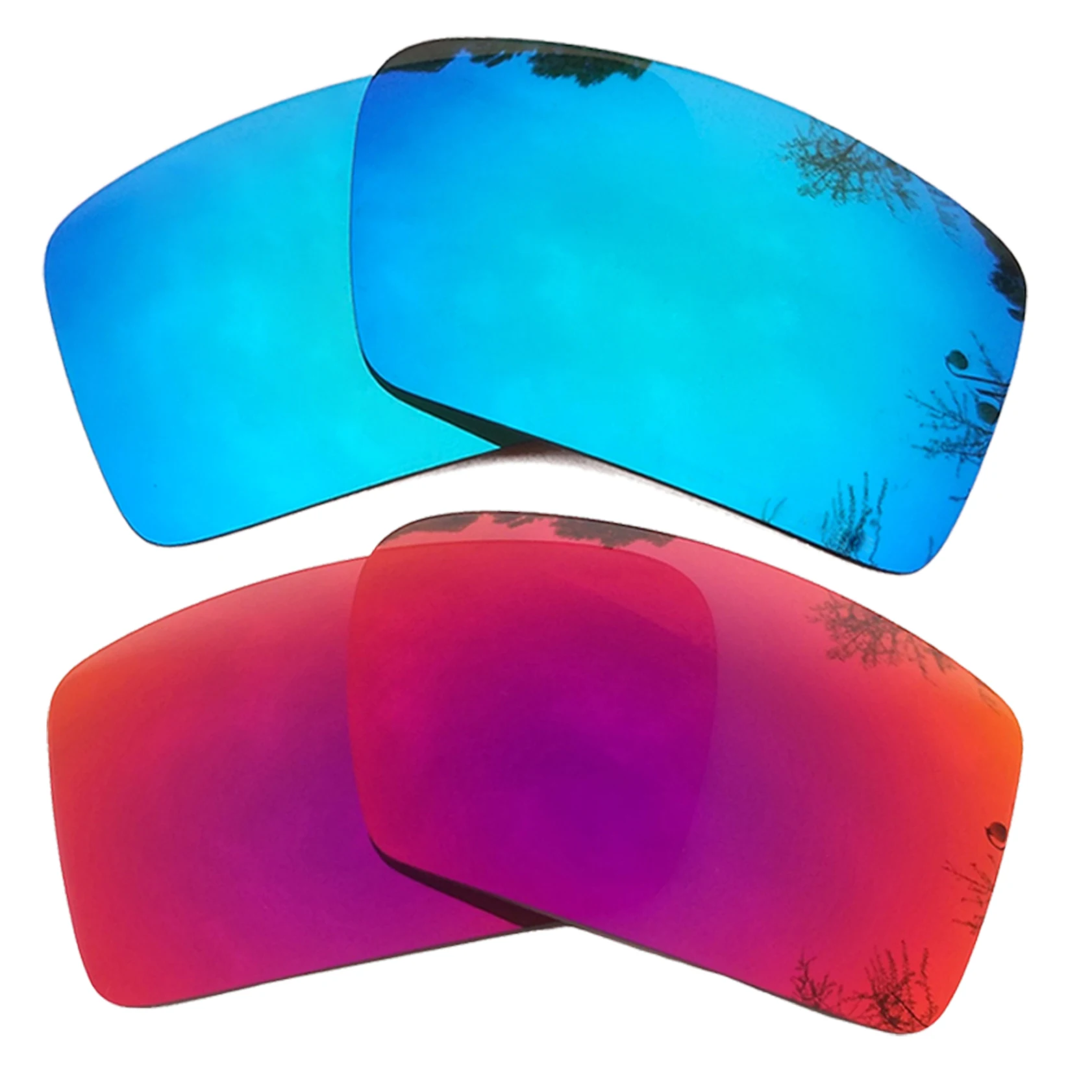 

Ice Blue Mirrored & Midnight Sun Mirrored Polarized Replacement Lenses for Gascan Frame 100% UVA & UVB