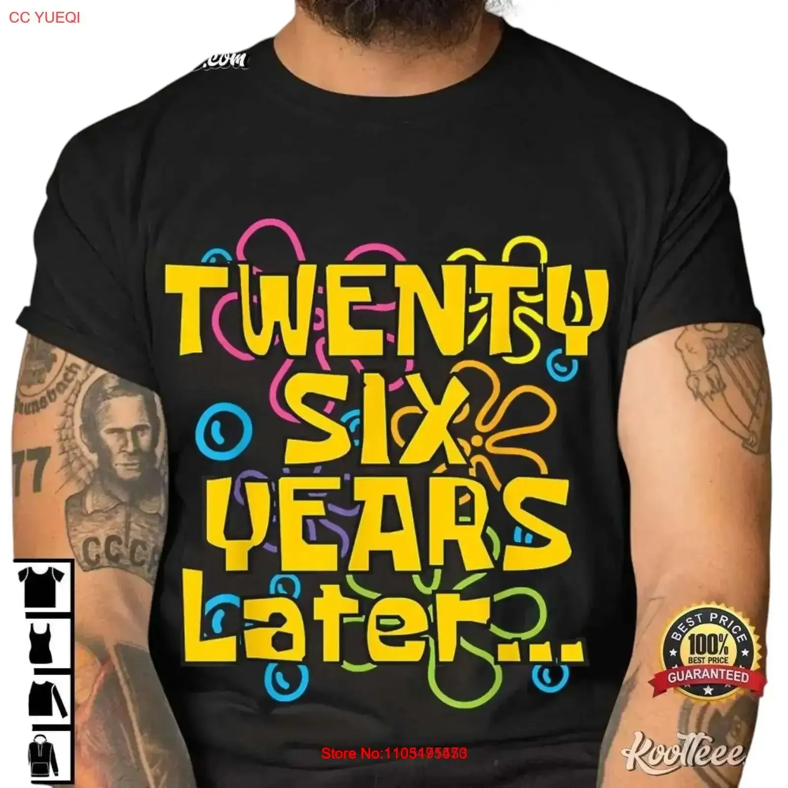 

26th Birthday Twenty Six Years Later Funny T Shirt vintage Washed Casual homme graphic Stretched Breathable designer clothes