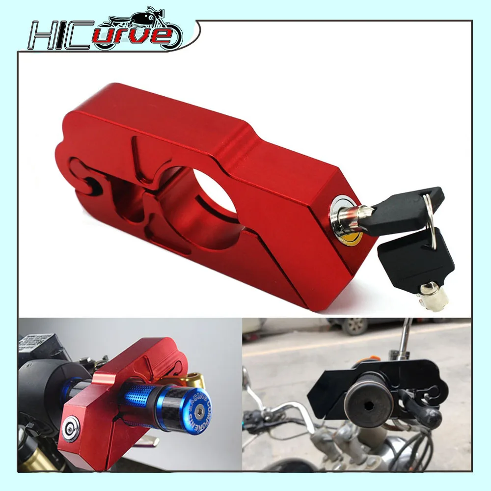 

For HONDA CRF1000L Africa Twin ABS DCT Motorcycle Handlebar Lock Scooter ATV Brake Clutch Security Safety Theft Protection Locks