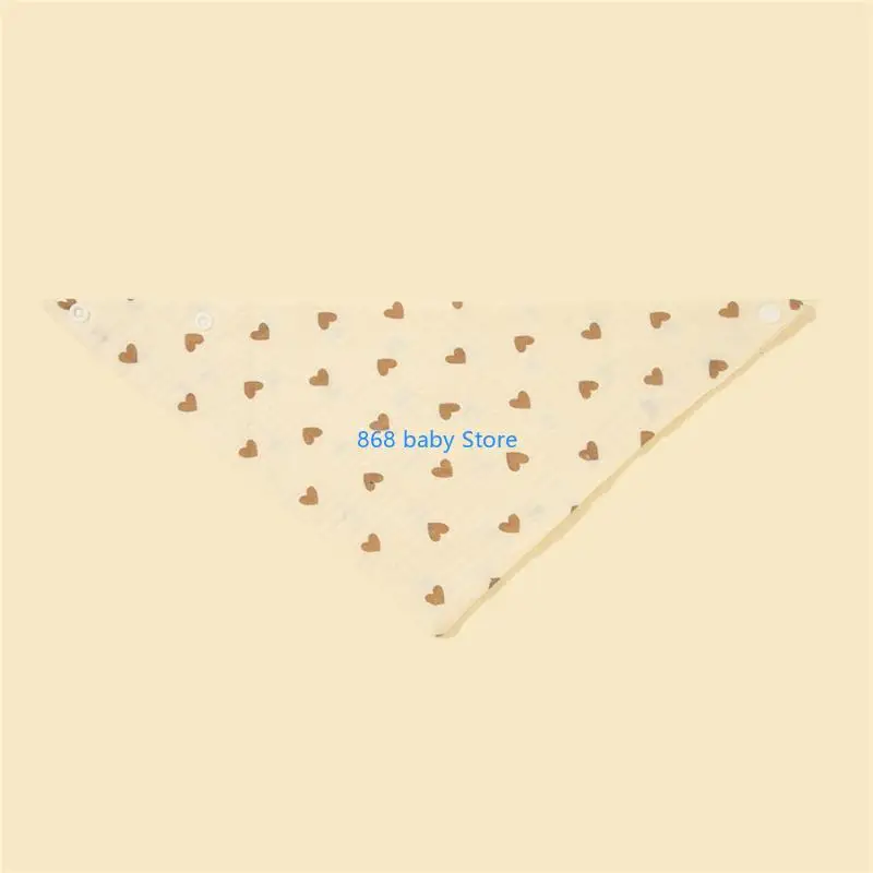 29EE مريلة قطنية قابلة للتنفس للأطفال من قماش التجشؤ مريلة للرضاعة ومنشفة لعاب الطفل مريلة للتسنين #3