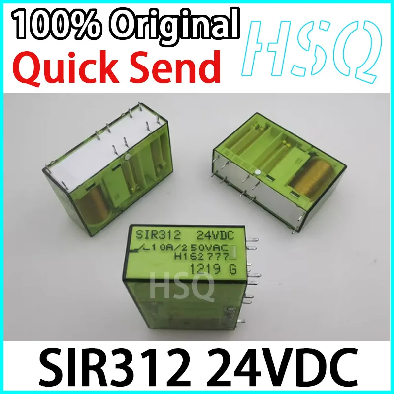 1PCS Brand New Original SIR312 24VDC 10 Pin Safety Relay
