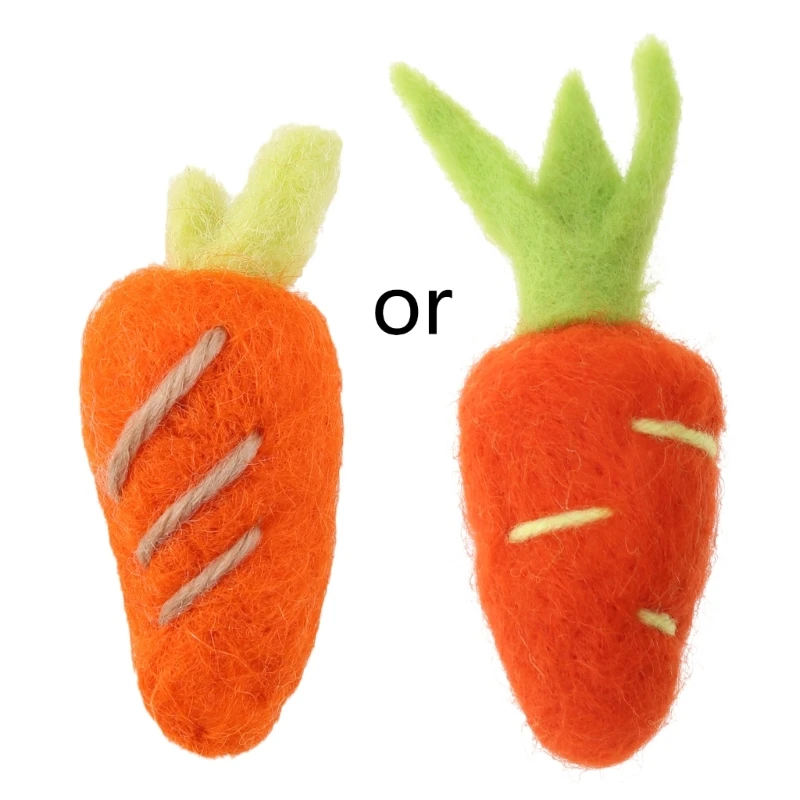 

Photo Accessories fotografia Felt Carrot for Doll Handmade Felt Carrot Pr New Dropship