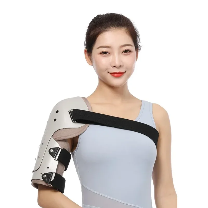 Adjustable Humerus Fracture Fixator Brace Upper Arm Broken Shoulder Injury Rehabilitation Support Splint Breathable Lightweight