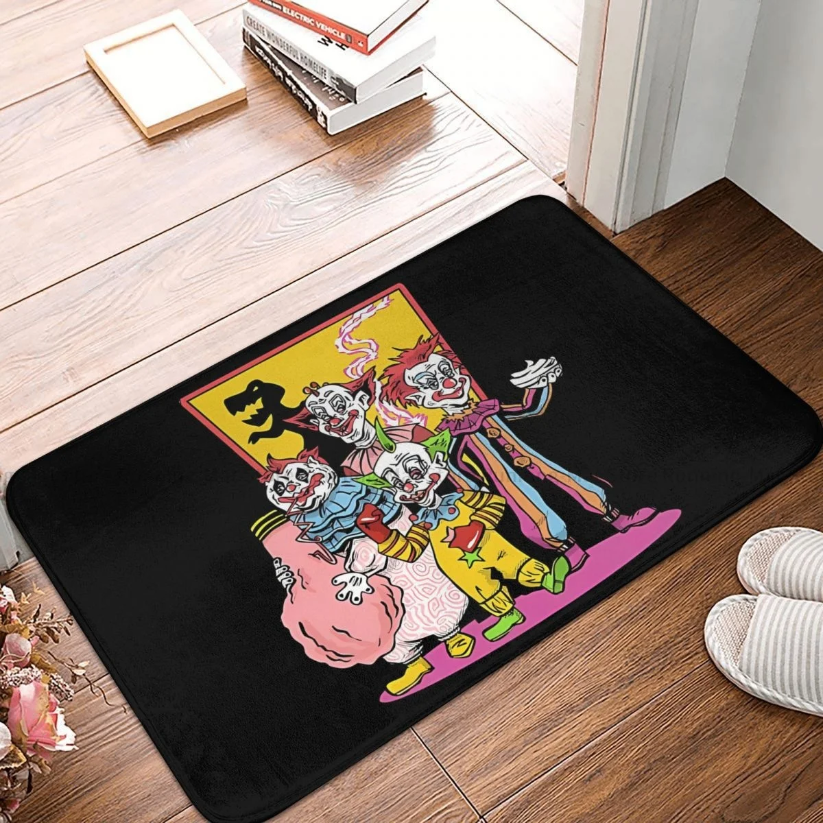 Killer Klowns From Outer Space Film Non-slip Doormat Killer Klowns Bath Bedroom Mat Welcome Carpet Home Modern Decor