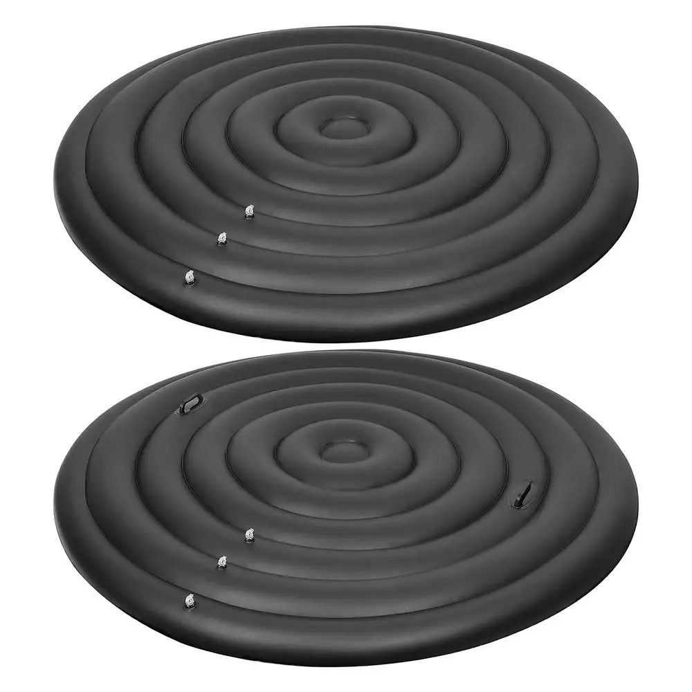 Ronde Hot Tub Cover Spa Zwembad Beschermend Deksel Draagbare Ronde Opblaasbare Hot Tub Cover Vervanging voor Familie Hotel Tuin - afbeelding 2