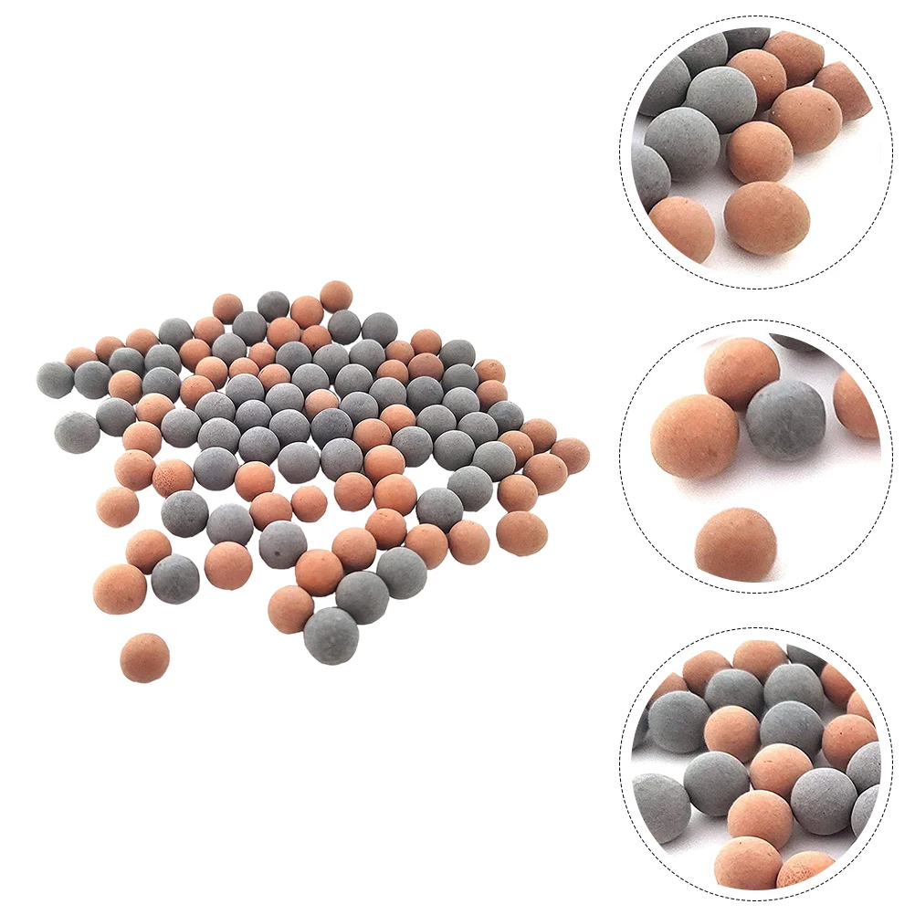 

40 PCS Fish Tank Decorations Tourmaline Ceramic Ball Aquarium Landscaping Ornament