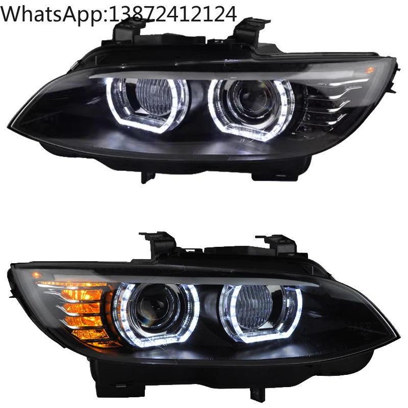 

YU GUANG Compatible for BMW M3 E92 2006 2013 LED Head Lamp Durable Front Head Light Auto Parts Upgrade E93 LED Headlights