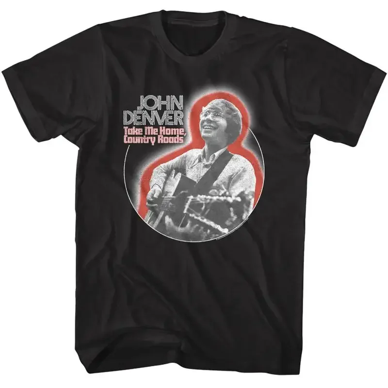 John Denver Playing Country Roads Men's T Shirt