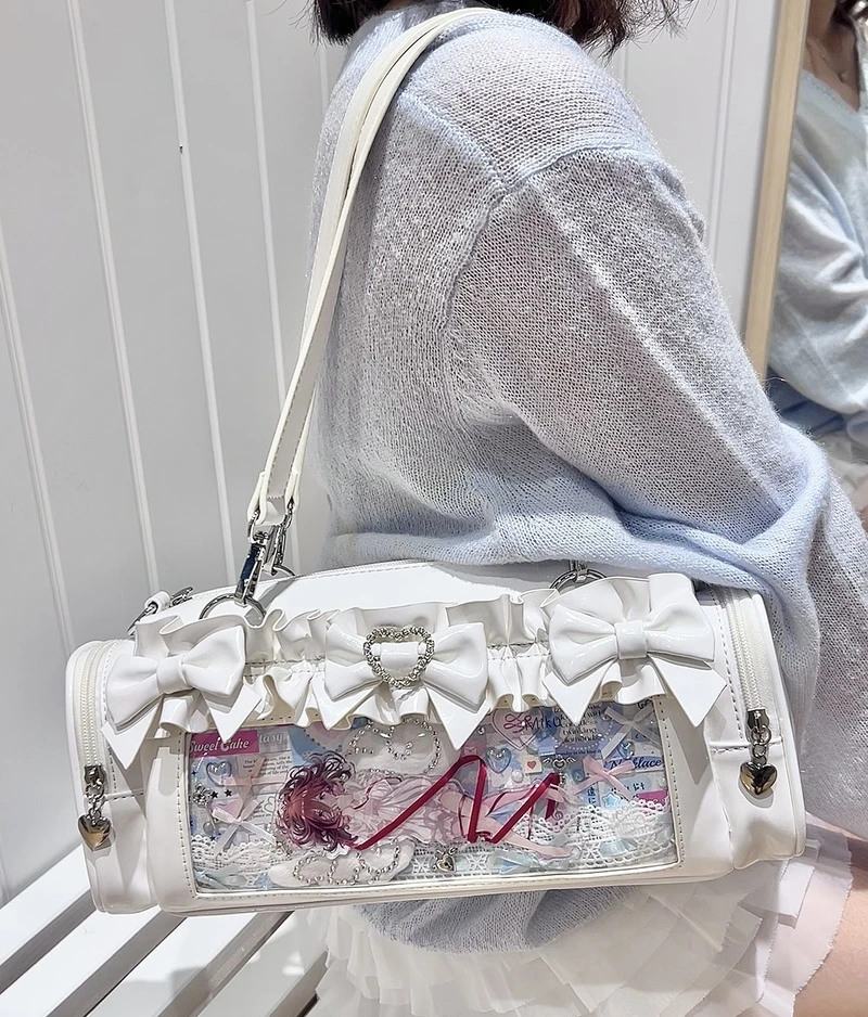 

Сумка через плечо в японском стиле Itabag Y2k с бантом в стиле Лолиты, повседневная универсальная женская сумка через плечо высокого уровня