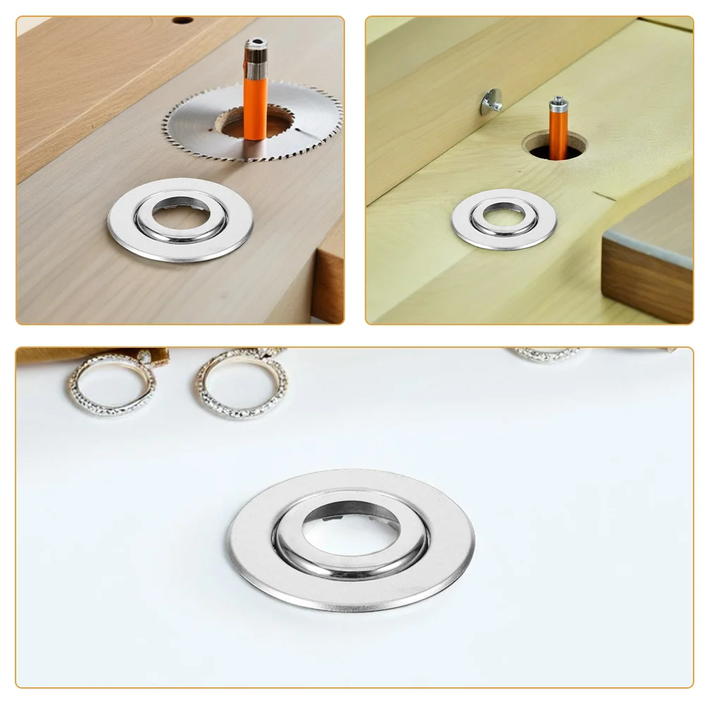 20pcs Fire Sprinkler Cover Plate Stainless Steel Dual Layer Decorative Trim For Homes Offices Recessed Ceiling Escutcheon Guard