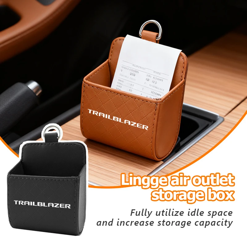 Boîte de rangement pour sortie d'air de voiture, organisateur de téléphone, de rouge à lèvres et de briquet, pour Chevrolet Colorado Aveo Trailblazer Lacetti Volt Spark Cruze