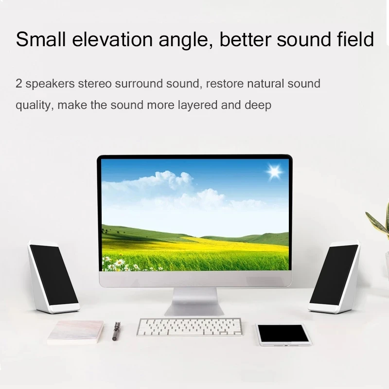 Computer Speaker PC Sound Box Music For Laptop Caixa De Som Portable USB Stereo Audio System Bocina Baffle Acoustics Baffe Loud