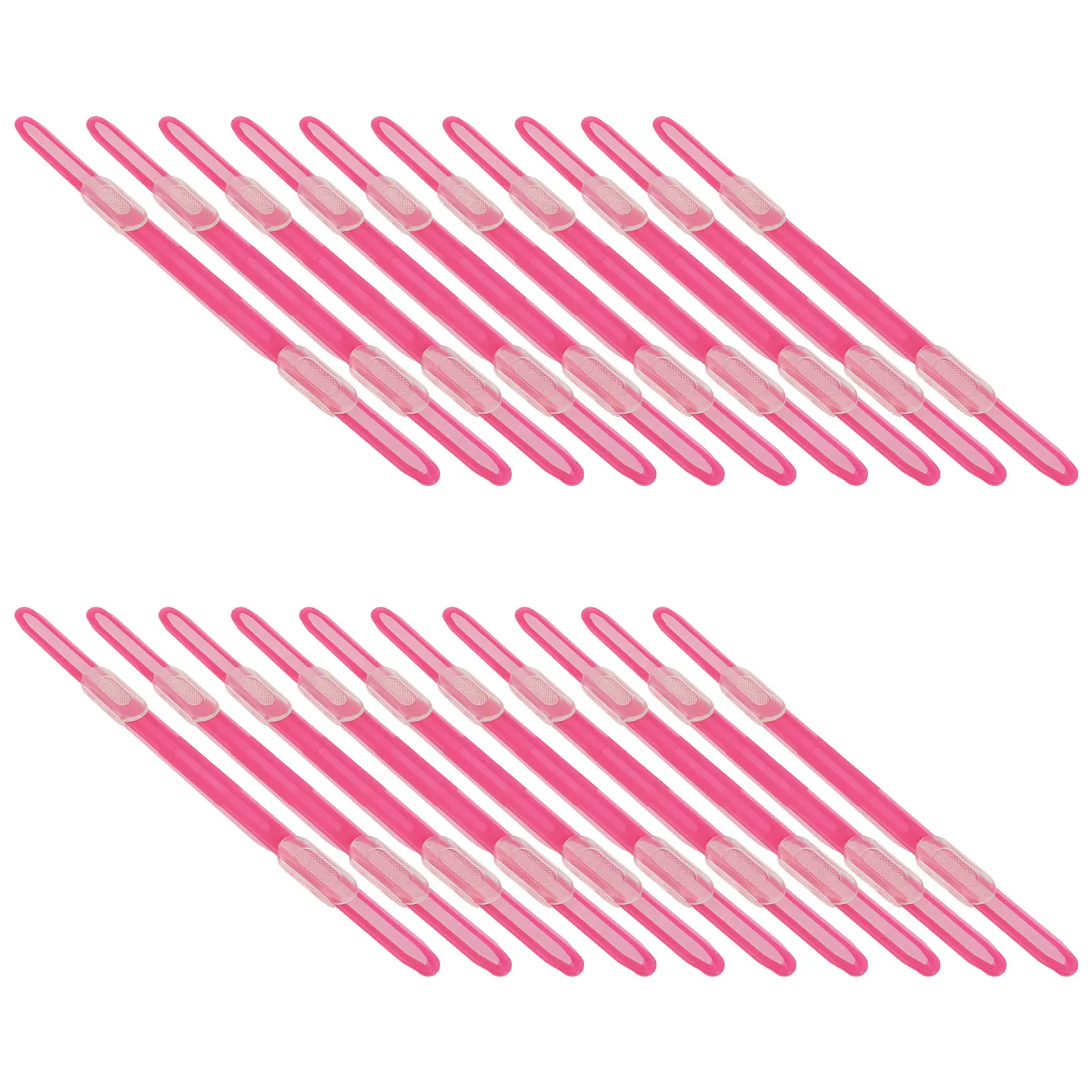 20 шт., высококачественные пластиковые зажимы для переплета книг, простая установка, практичная застежка для бумаги для подарков, пластиковые зажимы