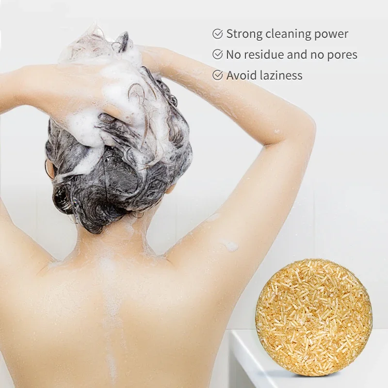 Natural Organic Hair Growth Conditioner 100% Pure Plant Hair Shampoos Soap Shampoo Bar Pure Plant Hair Care Soap Hair Care