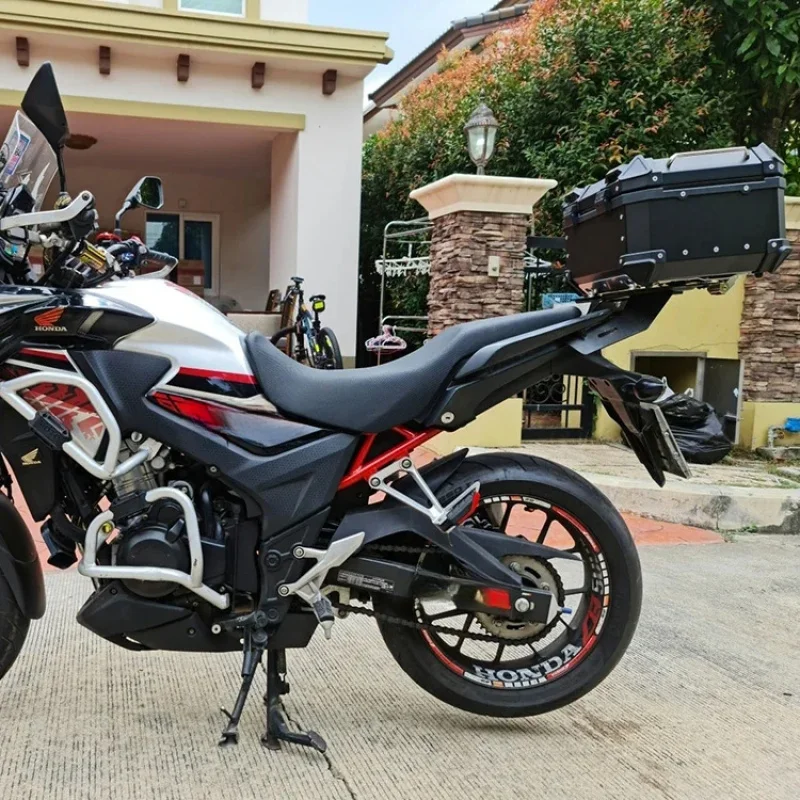 Sale Factory Hot Selling 4L Black New Den Aluminum Alloy Tail Motorcycle Trunk Box